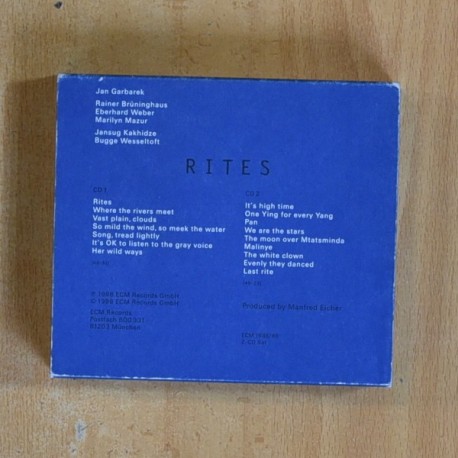 JAN GARBAREK - RITES - CD
