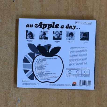 APPLE - AN APPLE A DAY - CD