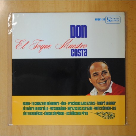 DON COSTA - EL TOQUE MAESTRO - LP