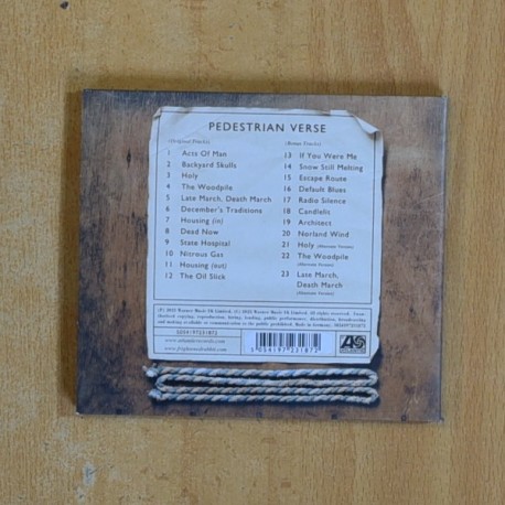 RIGHTENED RABBIT â PEDESTRIAN VERSE - CD