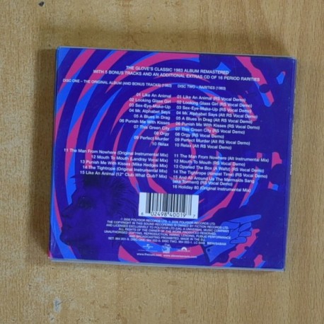 THE GLOVE - BLUE SUNSHINE - CD