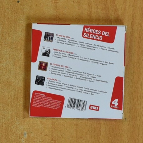 HEROES DEL SILENCIO - 4 ALBUMES - CD