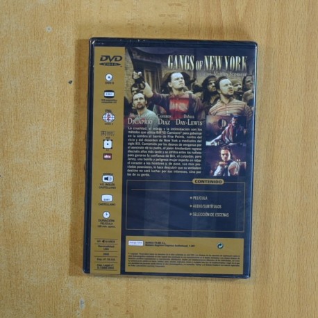 GANGS OF NEW YORK - DVD