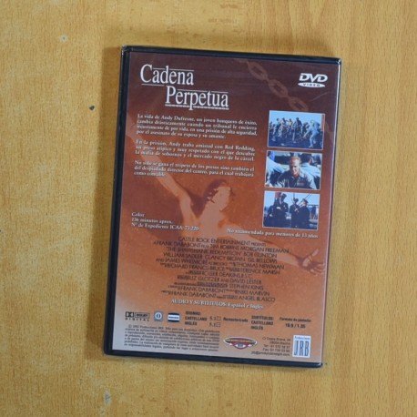 CADENA PERPETUA - DVD