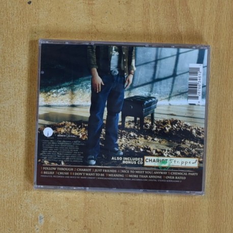 GAVIN DEGRAW - CHARIOT - CD