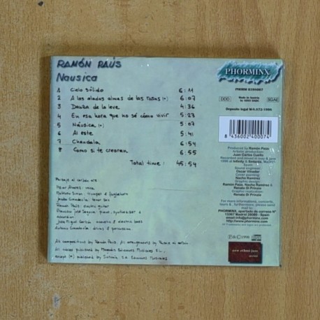 RAMON PAUS - NAUSICA - CD