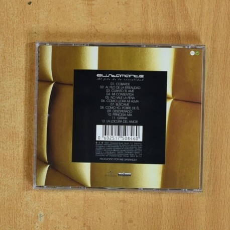 BUSTAMANTE - AL FILO DE LA IRREALIDAD - CD
