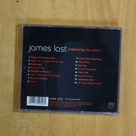 JAMES LAST - CELEBRATING THE SIXTIES - CD