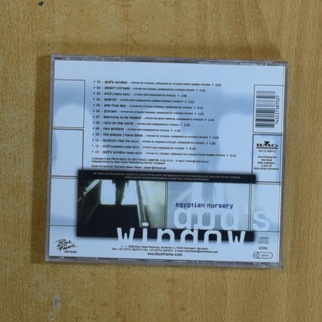 EGYPTIAN NURSERY - GODS WINDOW - CD