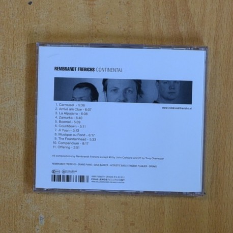 RANDT FRERICHS - CONTINENTAL - CD