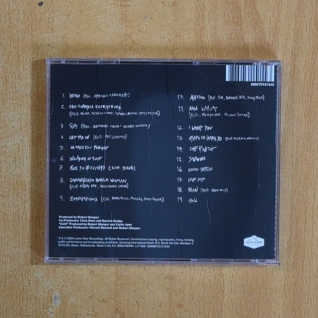 ROBERT GLASPER - FUCK YO FEELINGS - CDE