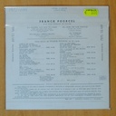 FRANCK POURCEL Y SU ORQUESTA DE CUERDA - LA ULTIMA VEZ QUE VI PARIS + 3 - EP