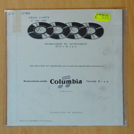 LOUIS ARMSTRONG - CLASICOS NEW ORLEANS, NEW YORK - CUANDO LOS SANTOS VAN MARCHANDO + 3 - EP