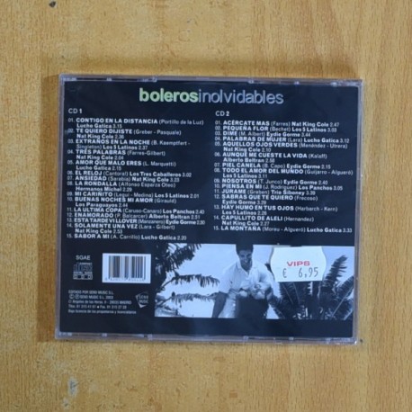 VARIOS - BOLEROS INOLVIDABLES - CD