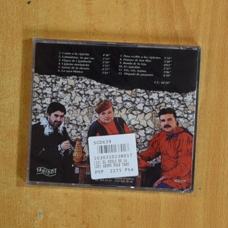 TAHONA - EL VUELO DE LA CIGUEÑA - CD