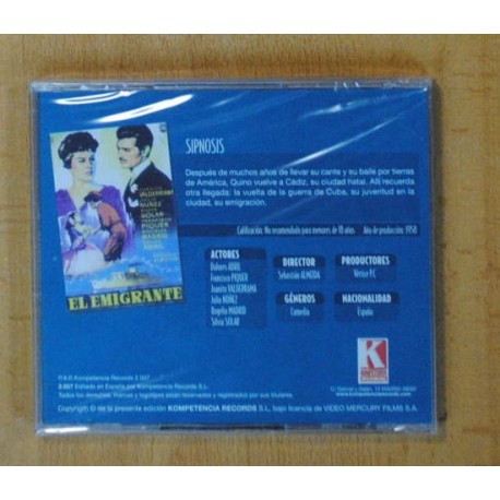 VARIOS - EL EMIGRANTE - CD