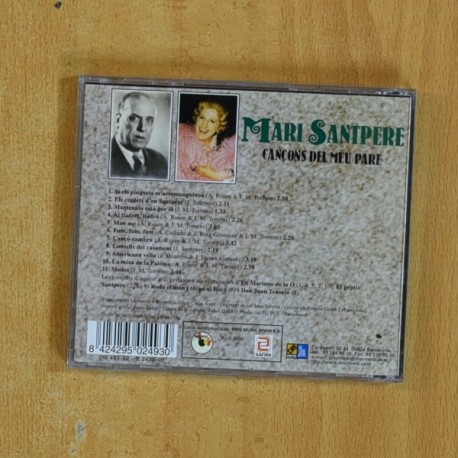 MARI SANTPERE - CANCONS DEL MEU PARE - CD