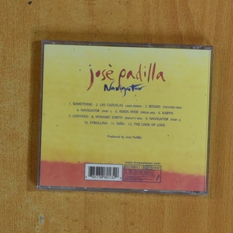 JOSE PADILLA - NAVIGATOR - CD