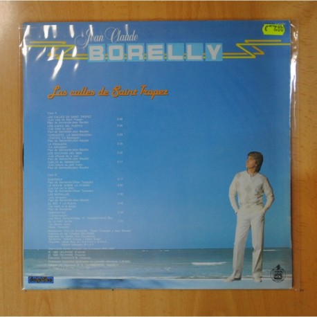 JEAN CLAUDE BORELLY - LAS CALLES DE SAINT TROPEZ - LP