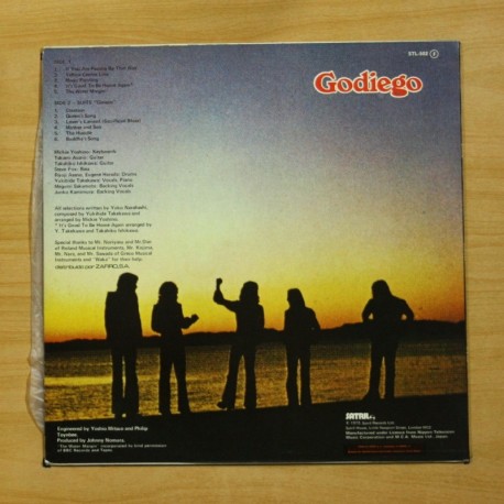 GODIEGO - THE WATER MARGIN - LP