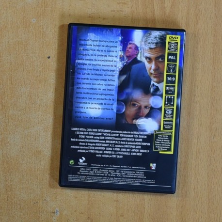 MICHAEL CLAYTON - DVD