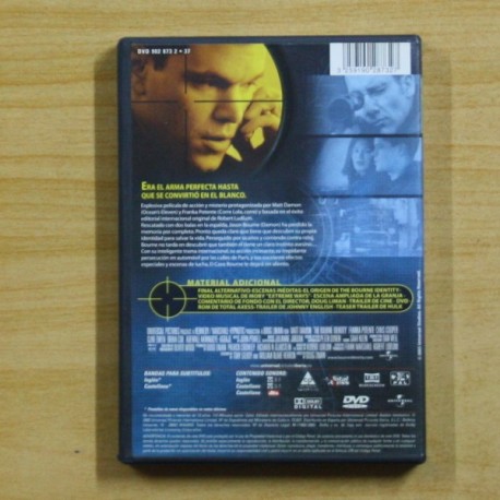 THE BOURNE IDENTITY EL CASO BOURNE - DVD