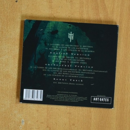 LEGADO DE LUJURIA - BRICANIA - CD