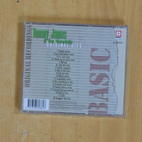 TOMMY JAMES & THE SHONDELLS - ORIGINAL HITS - CD