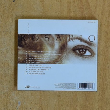 ROSARIO - CONTIGO ME VOY - CD