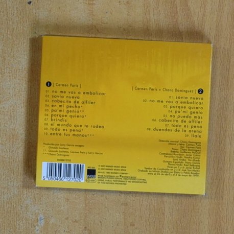 CARMEN PARIS - PA MI GENIO - CD