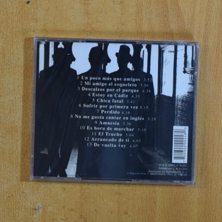 LOS CUCAS - NO ME GUSTA CANTAR EN INGLES - CD