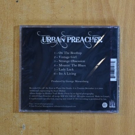 URBAN PREACHER - URBAN PREACHER - CD