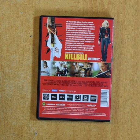 KILL BILL VOLUME 2 - DVD