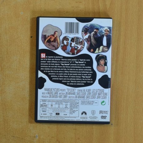 TOP SECRET - DVD