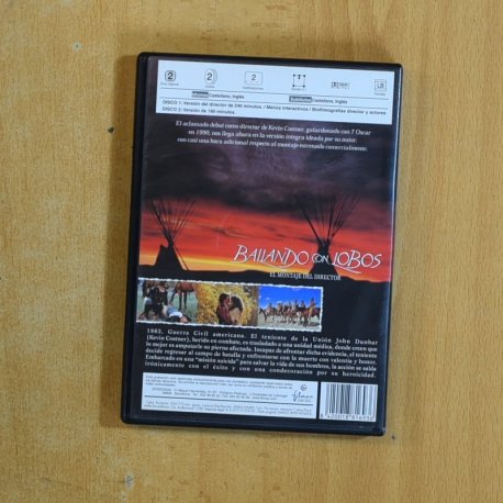 BAILANDO CON LOBOS - DVD