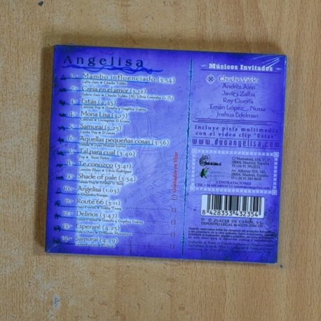 DUO ANGELISA - EN ALMA MISMA - CD