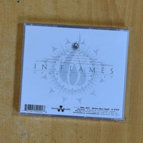 IN FLAMES - COME CLARITY - CD