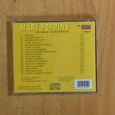 VARIOS - MARY POPPINS - CD