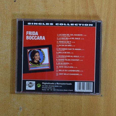 FRIDA BOCCARA - CANTA EN ESPAÑOL - CD
