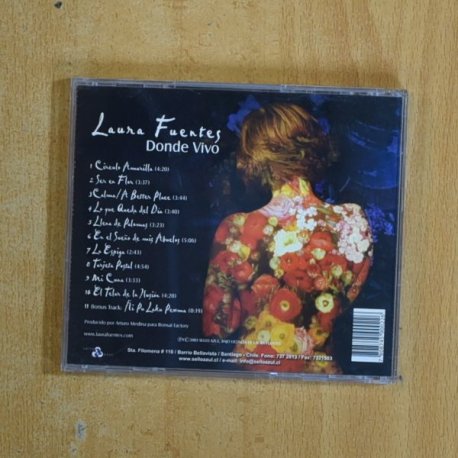 LAURA FUENTES - DONDE VIVO - CD