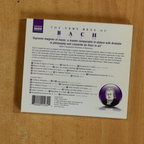 BACH - THE VERY BEST OF BACH - CD