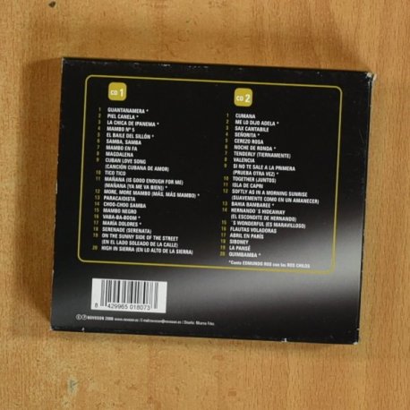 EDMUNDO ROS - COMPLETA SELECCION DE TEMAS INOLVIDABLES - CD