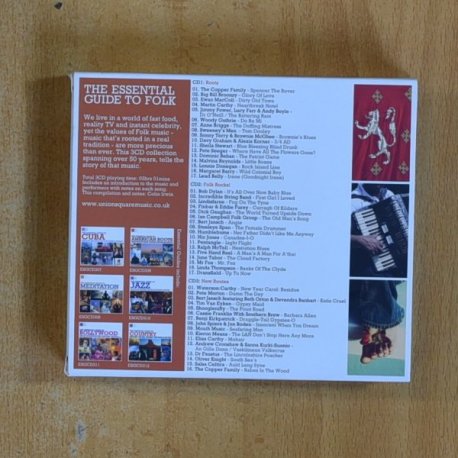 VARIOS - THE ESSENTIAL GUIDE TO FOLK - CD