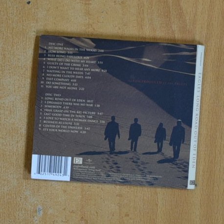 EAGLES - LONG ROAD OUT OF EDEN - CD