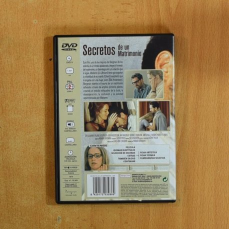 SECRETOS DE UN MATRIMONIO - DVD
