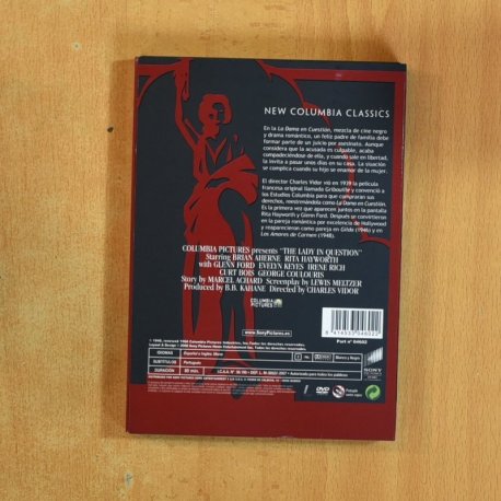 LA DAMA EN CUESTION - DVD