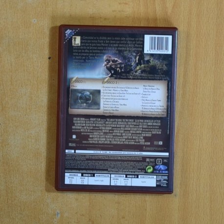 EL SEÑOR DE LOS ANILLOS LAS DOS TORRES - DVD