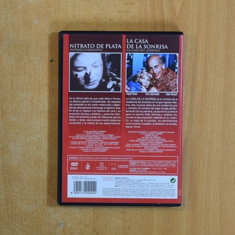 NITRATO DE PLATA / LA CASA DE LA SONRISA - DVD