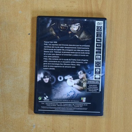 SKY CAPTAIN Y EL MUNDO DEL MAÑANA - DVD