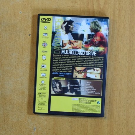 MULHOLLAND DRIVE - DVD